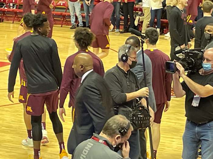 Woody in a suit, of course. It's a home game.